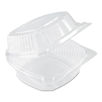 SmartLock Food Containers, Clear, 20oz, 5 3/4w x 6d x 3h, 500/Carton