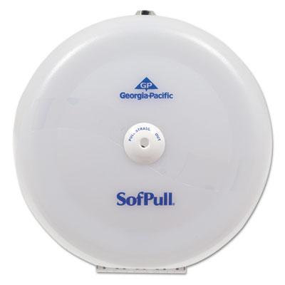 SofPull High-Capacity Center-Pull Tissue Dispenser, 16.1 x 6.75 x 10.5, White