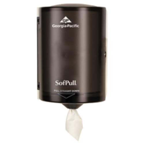 Junior C-Pull Towel Dispenser, 7.13 x 6.69 x 10.75, Translucent Smoke