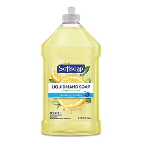 Softsoap Liquid Hand Soap Refill, Refreshing Citrus, 32 oz. Bottle, 9/Carton