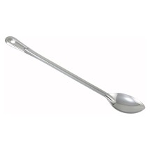 Winco BSOT-18 Solid Stainless Steel Basting Spoon 18&quot;