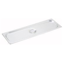 Winco SPJL-HCS Solid Cover for Half-Long Steam Table Pan