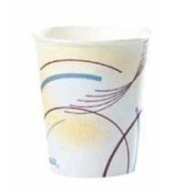 Dart Paper Water Cups, 5 oz., Cold, Meridian Design, Multicolored, 100/Bag2500/Carton