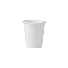 Dart Polycoated Hot Paper Cups, 6 oz., White, 1000/Carton