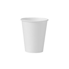 Dart Single-Sided Poly Paper Hot Cups, 8 oz., 1000/Carton