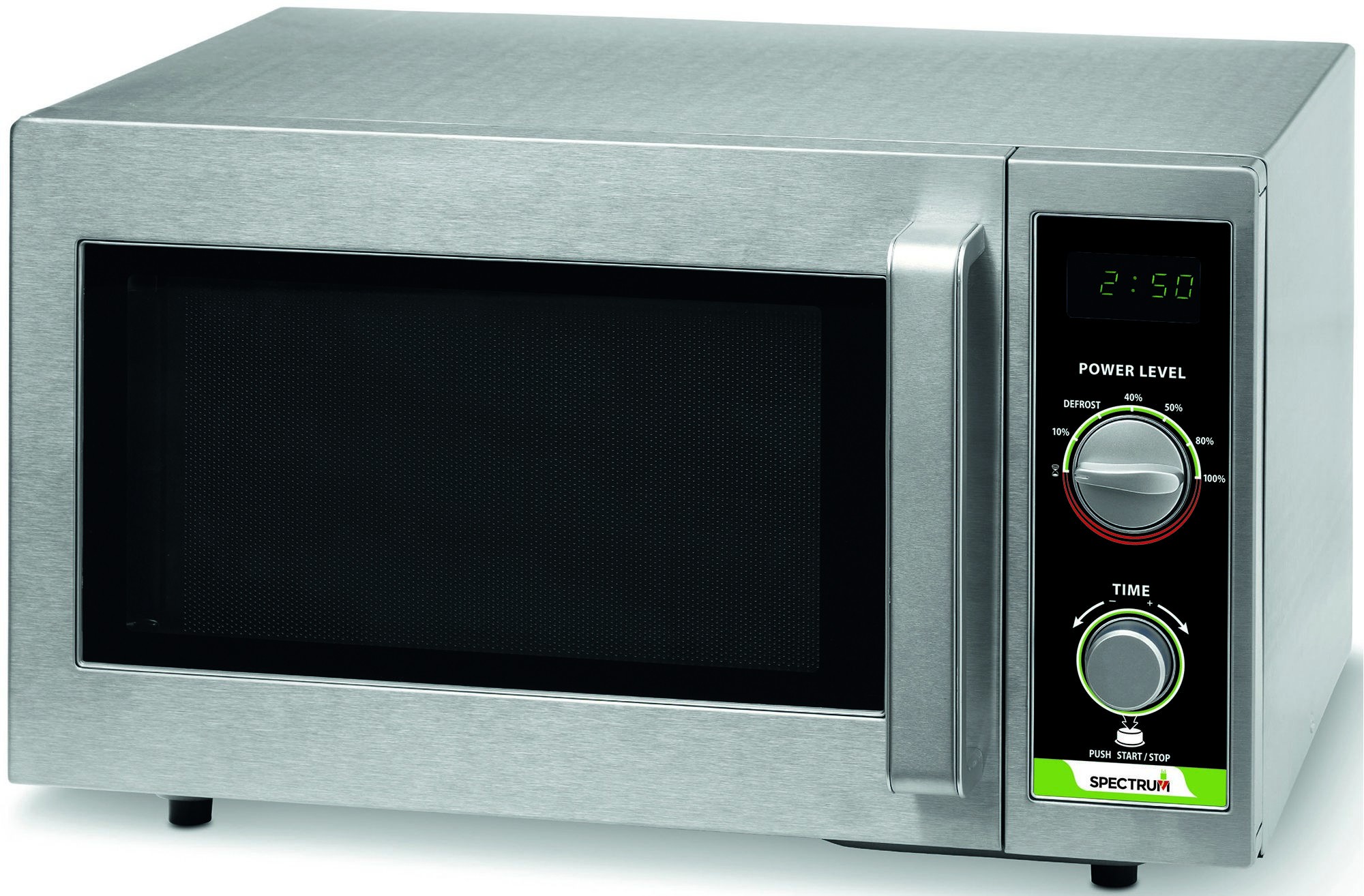 Winco EMW-1000SD Spectrum Commercial Stainless Steel Dial Control Microwave