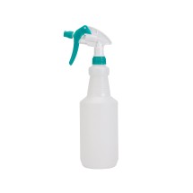 CAC China SPBT-28G Spray Bottle with Green Trigger 28 oz.