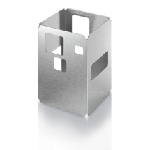 Rosseto D61877 Stainless Steel Brushed Finish Tall Square Riser 6&quot; x 6&quot; x 10&quot;H