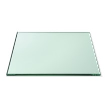 Rosseto GTS14 Square Clear Tempered Glass Surface 14&quot; x 14&quot;