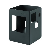 Rosseto SM141 Square Black Matte Steel Buffet Warmer 7" x 7" x 10"