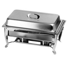 Thunder Group SLRCF005 Stainless Steel 8 Qt. Chafer with Folding Frame