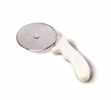 TableCraft 4106W Stainless Pizza Wheel with White ABS Handle 4"