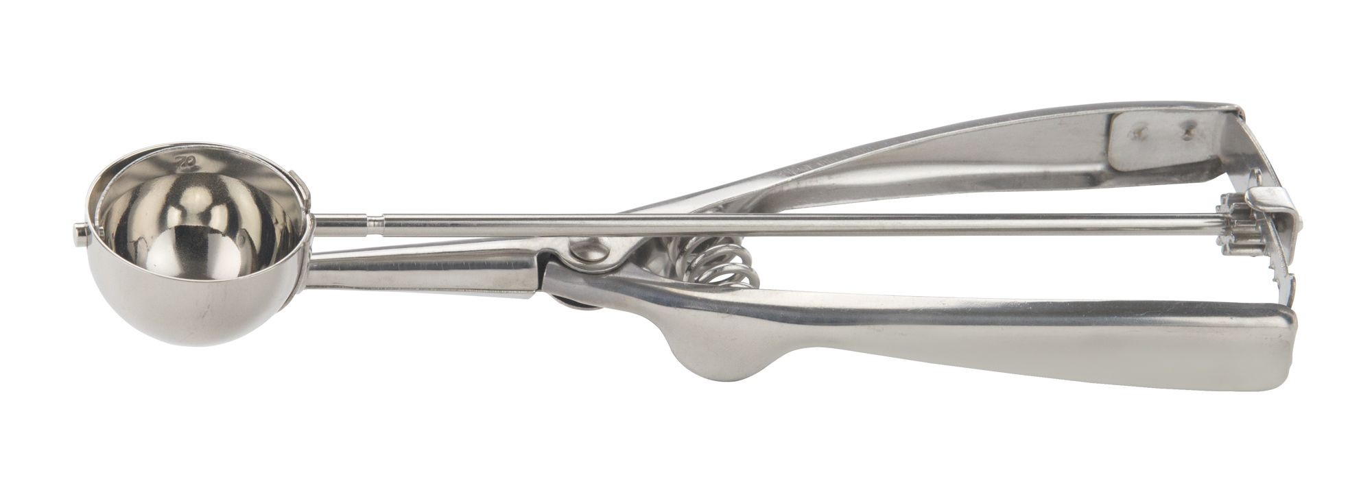 Winco ISS-70 Stainless Steel 1/2 oz. Disher/Portioner, Size 70