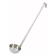 Winco LDT-1 Two-Piece Stainless Steel 1 oz. Ladle