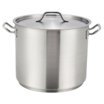Winco SST-12 Premium Induction Stainless Steel 12 Qt. Stock Pot