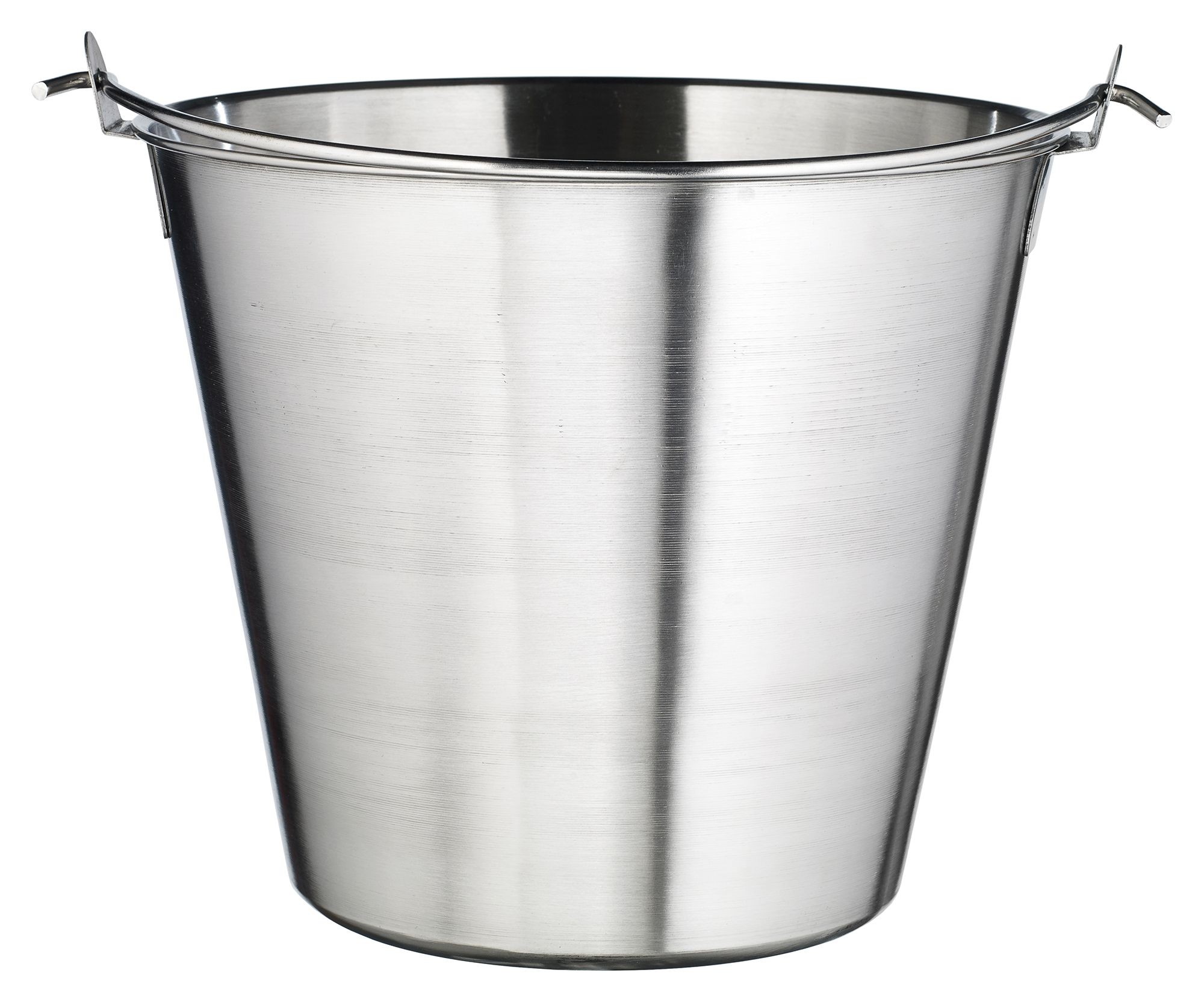 Winco UP-13 Stainless Steel 13 Qt. Utility Pail