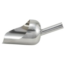 Winco SSC-3 Stainless Steel 3 Qt. Utility/Ice Scoop