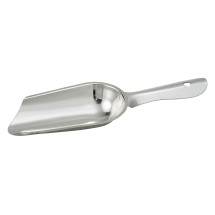 Winco IS-4 Stainless Steel 4 oz. Ice Scoop