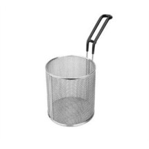 Franklin Machine Products  226-1118 Stainless Steel 5&quot; Dia. Round Pasta Basket with Plastic Handle