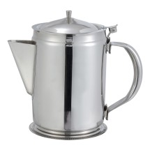 Winco BS-64 Stainless Steel 64 oz. Beverage Server with Cover