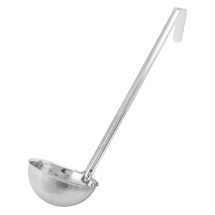 Winco LDI-8 One-Piece Stainless Steel 8 oz. Ladle