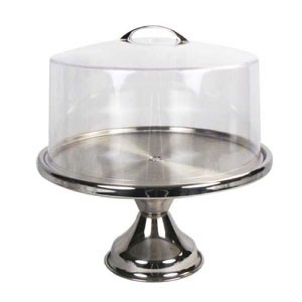 cake stand with cover magnolia