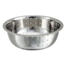 Winco CCOD-11L Stainless Steel Chinese Colander with 5 mm Holes 11&quot;
