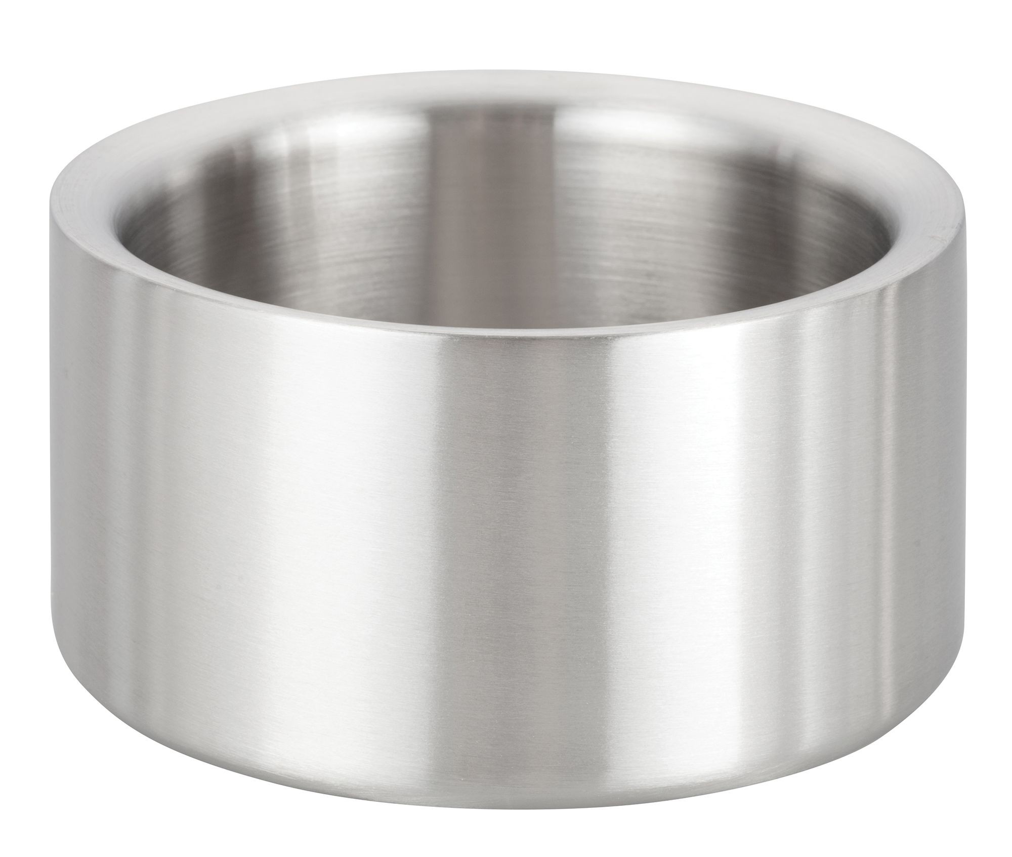 Winco DWCC-5 Stainless Steel Double-Wall Wine Coaster 5" Dia.