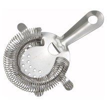 Winco BST-4P Stainless Steel Four-Pronged Bar Strainer