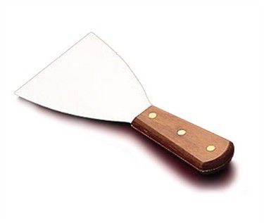TableCraft 254 Stainless Steel Grill Scraper with 4" Blade