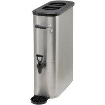 Winco SSBD-5 Stainless Steel Iced Tea Dispenser, 5 Gallons
