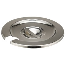 Winco INSC-4 Stainless Steel Cover For 4 Qt. Inset