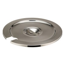 Winco INSC-7M Stainless Steel Cover For 7 Qt. Inset