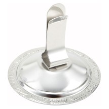 Winco MH-2C Stainless Steel Clip-Style Menu/Card Holder 2-1/2&quot; x 2-1/2&quot;