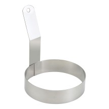 Winco EGR-4 Stainless Steel Round Egg Ring 4&quot;