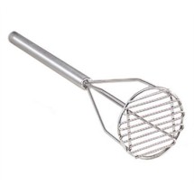 TableCraft 4424 Round Potato Masher with Stainless Steel Handle 24&quot;