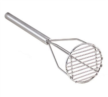 TableCraft 4424 Round Potato Masher with Stainless Steel Handle 24"