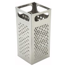 Winco SQG-4 Stainless Steel Square Box Grater 9&quot; x 4&quot;