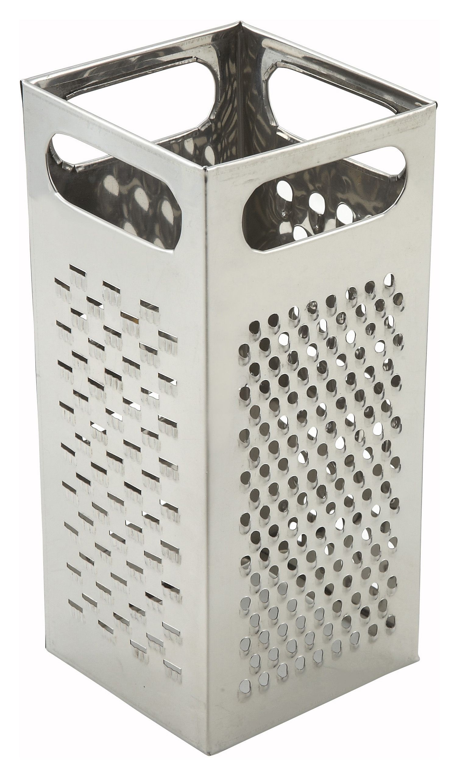 Winco SQG-4 Stainless Steel Square Box Grater 9" x 4"