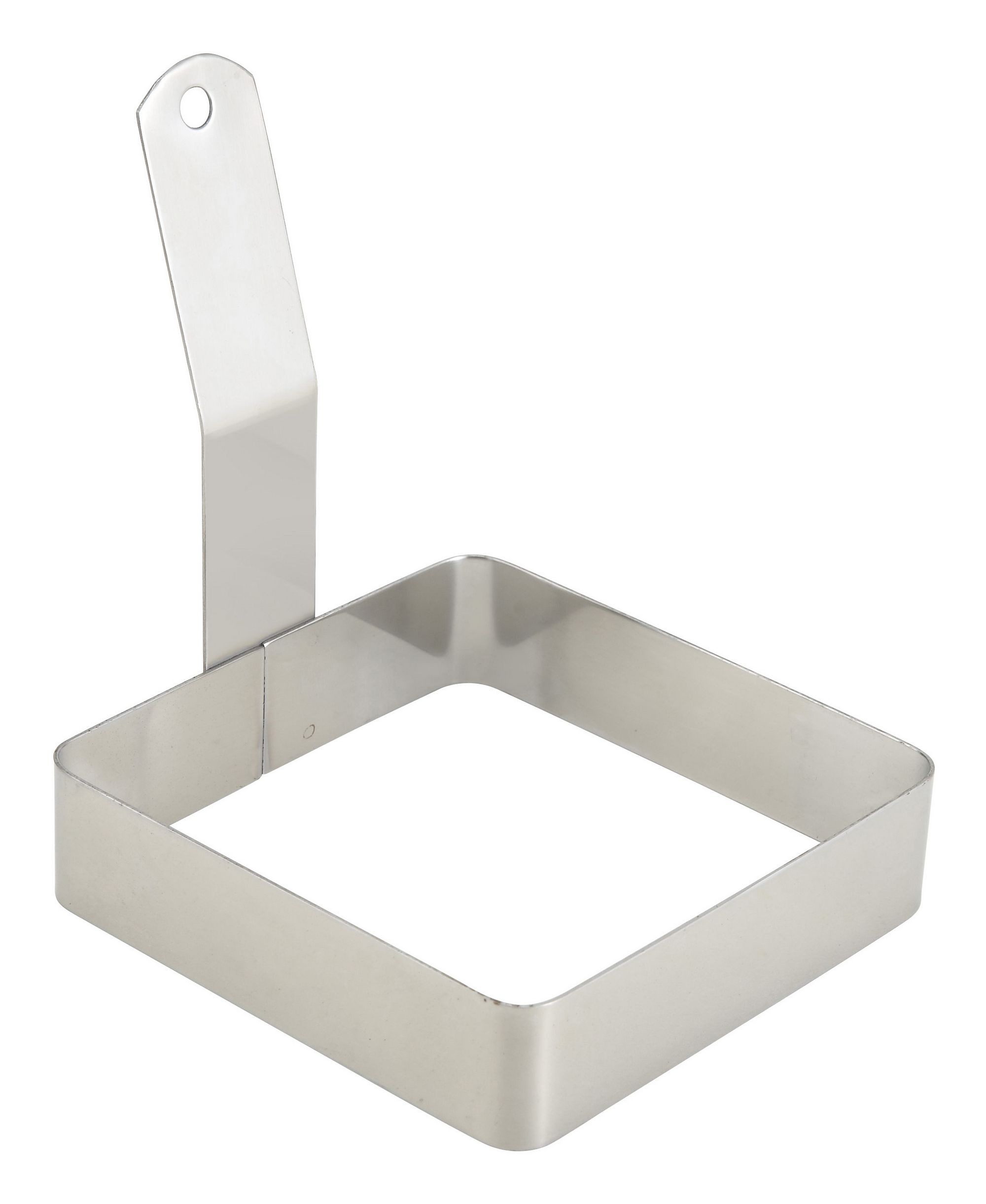 Winco EGRS-44 Stainless Steel Square Egg Ring 4" x 4"