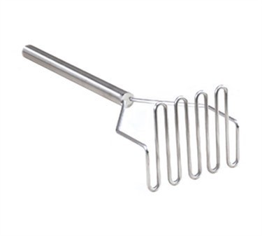 TableCraft 7424 Stainless Steel Square Potato Masher 24"
