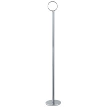 Winco TBH-15 Stainless Steel Table Number Card Holder 15&quot;H