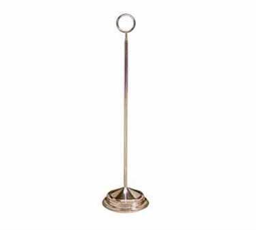 TableCraft 1318 Stainless Steel Tall Number Stand 18"