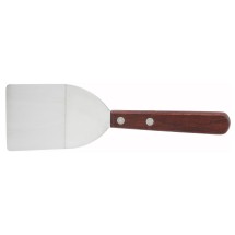 Winco TN32 Stainless Steel Mini Turner with 2&quot; x 2-1/4&quot; Blade