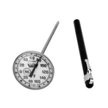 Franklin Machine Products  138-1050 Stainless Test Thermometer with 1-3/4&quot; Dial 0&deg; F To 220&deg; F