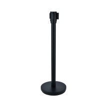 CAC China CCSC-36K Black Metal Stanchion 36&quot;