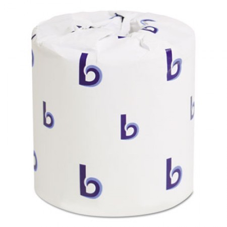 Standard 2-Ply Bathroom Tissue, 500 Sheets/Roll, 96/Carton