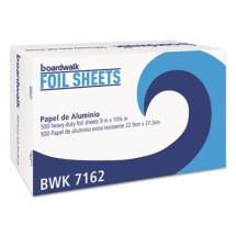 Standard Aluminum Foil Pop-Up Sheets, 9" x 10 3/4", 500/Box