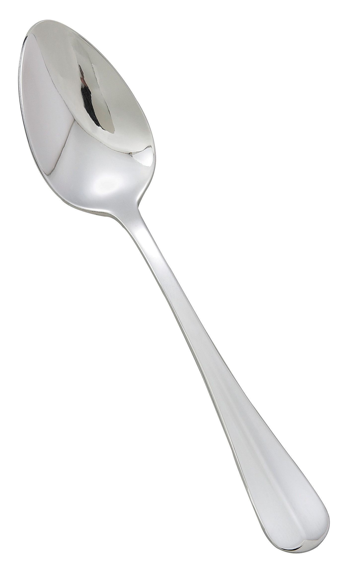 Winco 0034-01 Stanford Extra Heavy Stainless Steel Teaspoon (12/Pack)