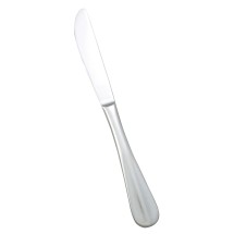 Winco 0034-08 Stanford Extra Heavy Stainless Steel Dinner Knife (12/Pack)
